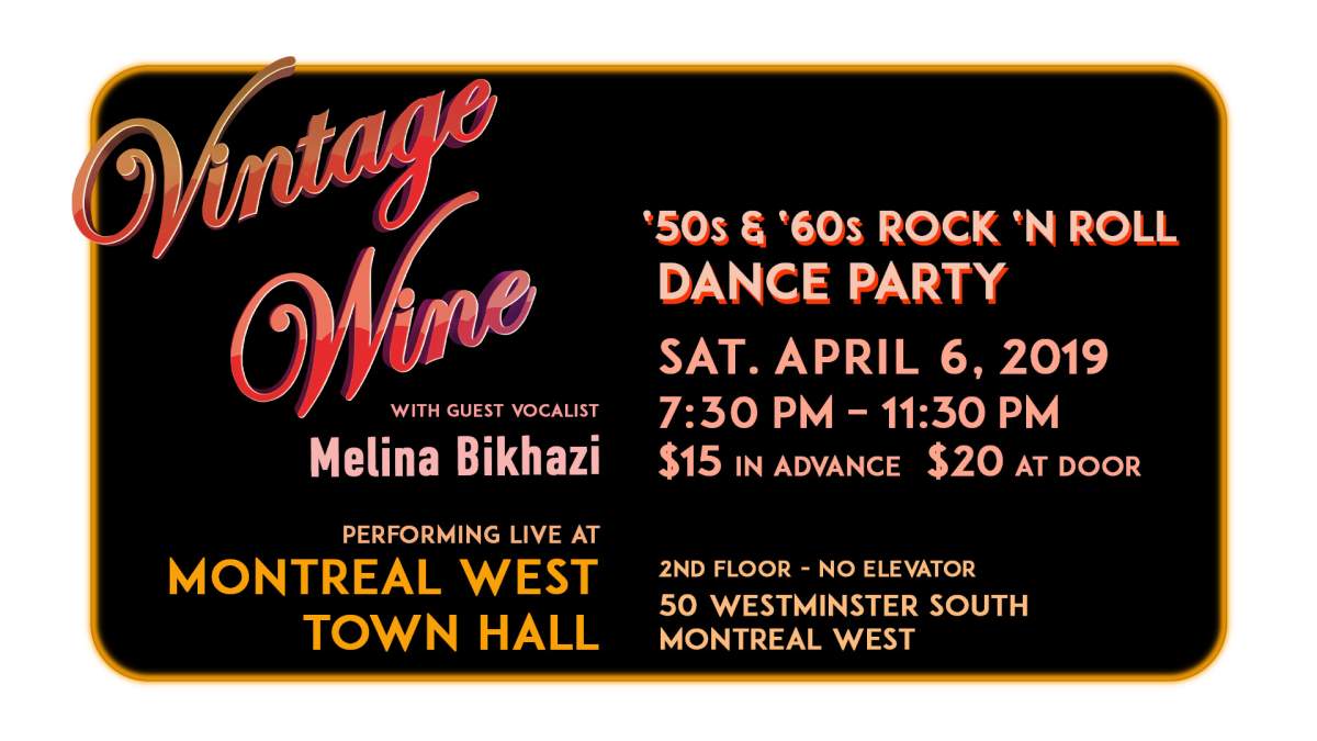 Rock & Roll Dance Party with VINTAGE WINE - image