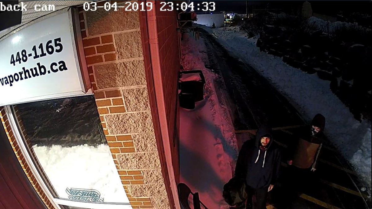 Police are looking for the public’s assistance to identify two suspects in relation to a break and enter in Halifax that occurred in early March.