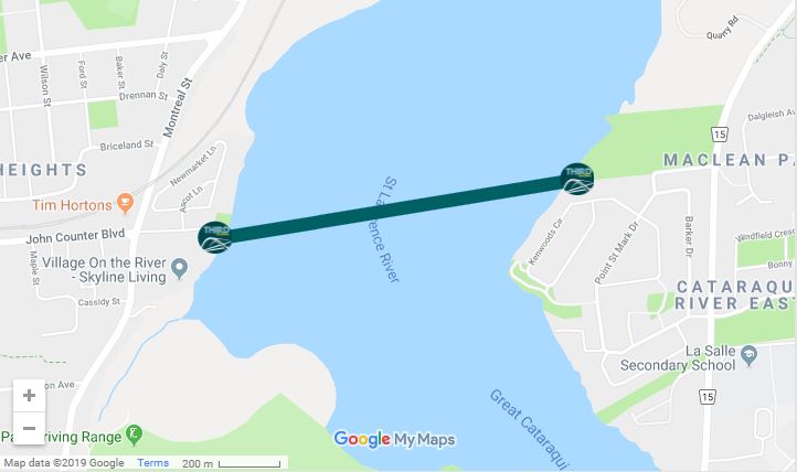 Building a 1.2 kilometre wide bridge over the Cataraqui River will cost the city $180 million.