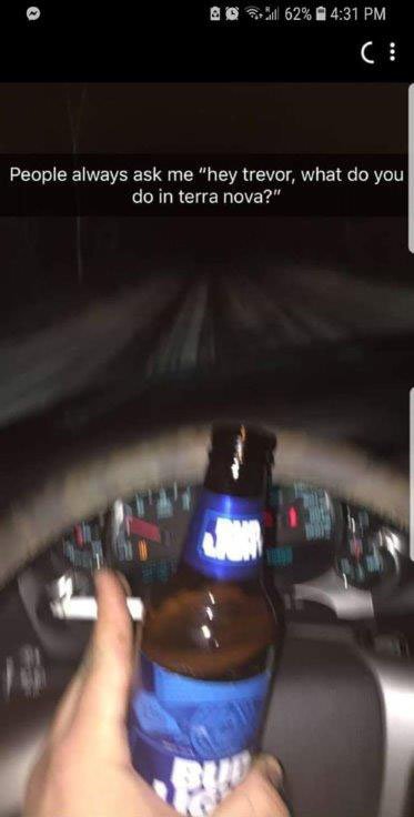 The photo was posted on “Cape Shore Memes” and police were tipped off about it.