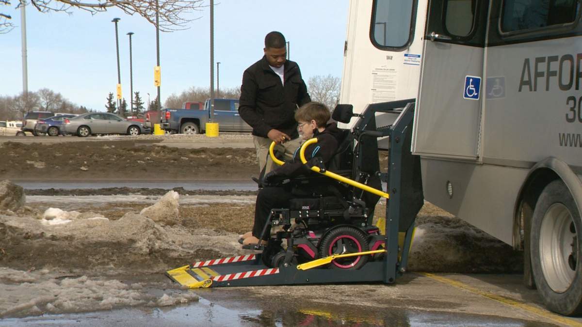 Affordable Rides provides rides to and from Regina, Saskatoon and Prince Albert, making it easier for those living disabilities to get around the province.  