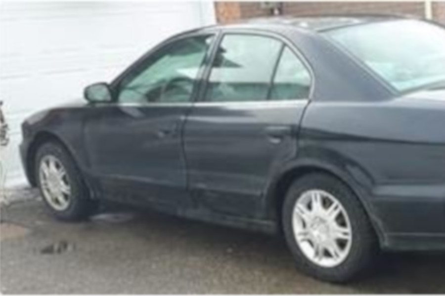 Waterloo Regional Police say thieves made off with the car in this photo as the owners were asleep.