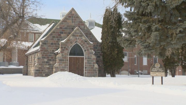The province plans to preserve a stone chapel on the former Saskatchewan Hospital site.