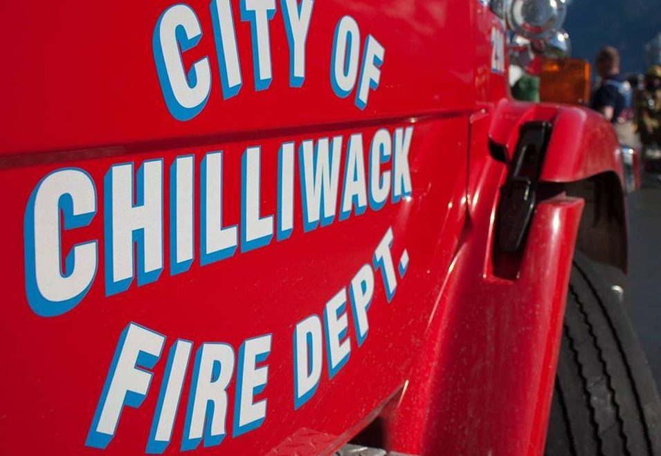 Chilliwack brush fire spreads to property building - image