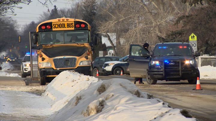 The Saskatoon Police Service collision analyst unit continue to investigate a fatal collision involving a pedestrian and vehicle on Friday afternoon.