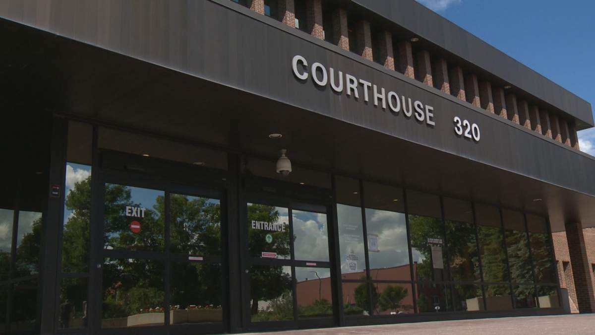 A file photo of the Lethbridge Courthouse.