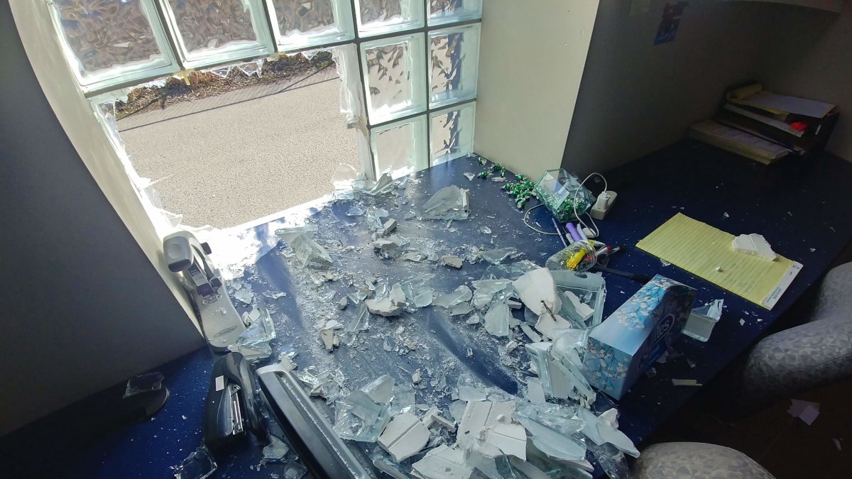 Cowork Penticton says the building at 129 Nanaimo Ave. W. was broken into and burglarized on March 30. 