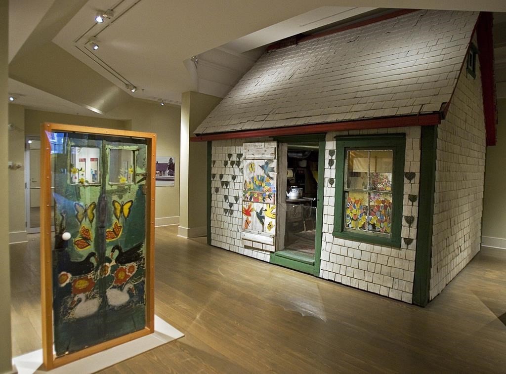 The Maud Lewis house, where the late folk artist lived and painted for years in rural Nova Scotia, is one of the enduring displays at the Art Gallery of Nova Scotia in Halifax on Nov, 19, 2007.