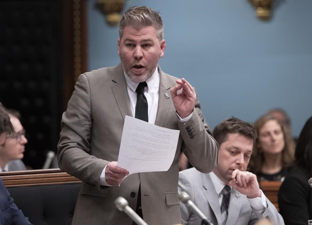 The struggling Parti Québécois has suffered another setback with a decision by the Speaker relegating it to fourth place in the provincial legislature.
