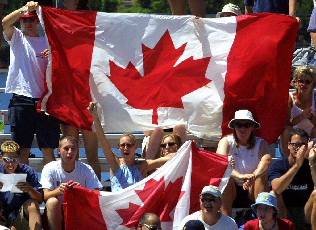 In this file photo, Fans cheer on Canadian volleyball players during the Francophonie Games in Ottawa. Quebec has decided to not put in a bid to host the games, citing cost and time constraints. Friday, April 26, 2019.