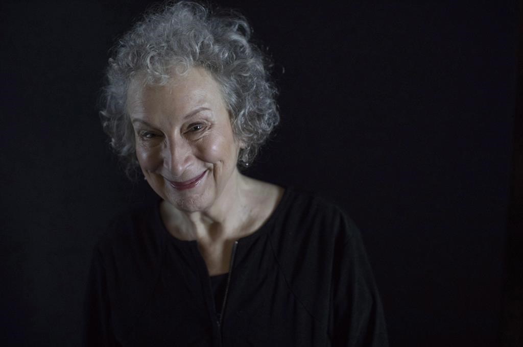 Margaret Atwood poses for a photo as she promotes "Alias Grace," at the Toronto International Film Festival, in Toronto on Wednesday, Sept.13, 2017. THE CANADIAN PRESS/Chris Young.