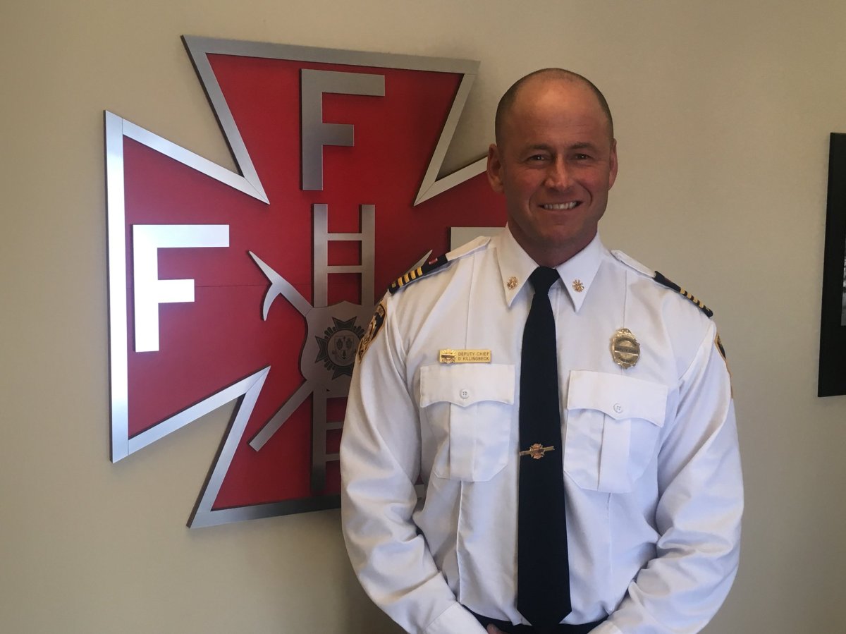 The City of Fredericton has named Dwayne Killingbeck as its new fire chief. 