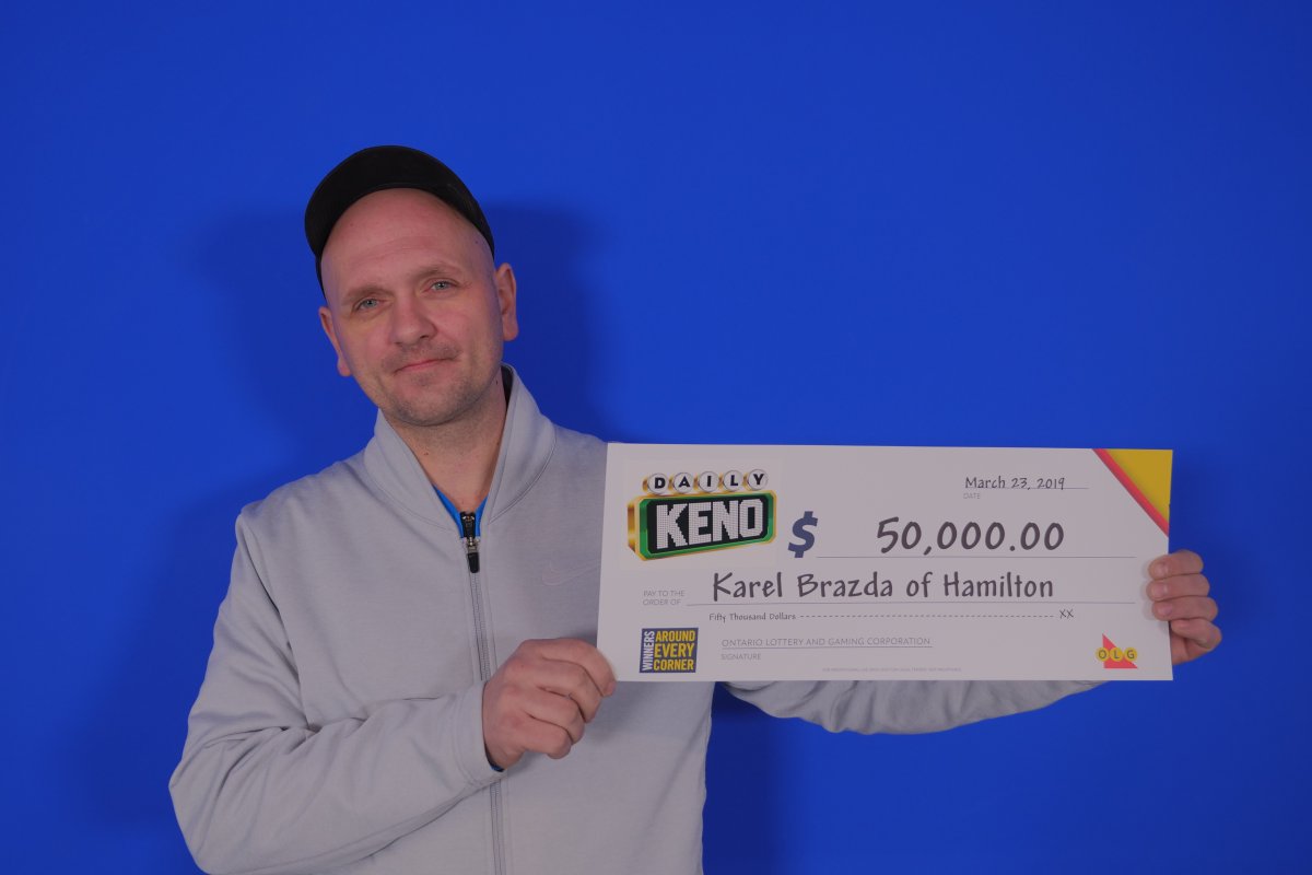 The 39-year-old stone worker and married father of five plans to use some of his winnings to buy a new car and make some investments for his kids futures. 