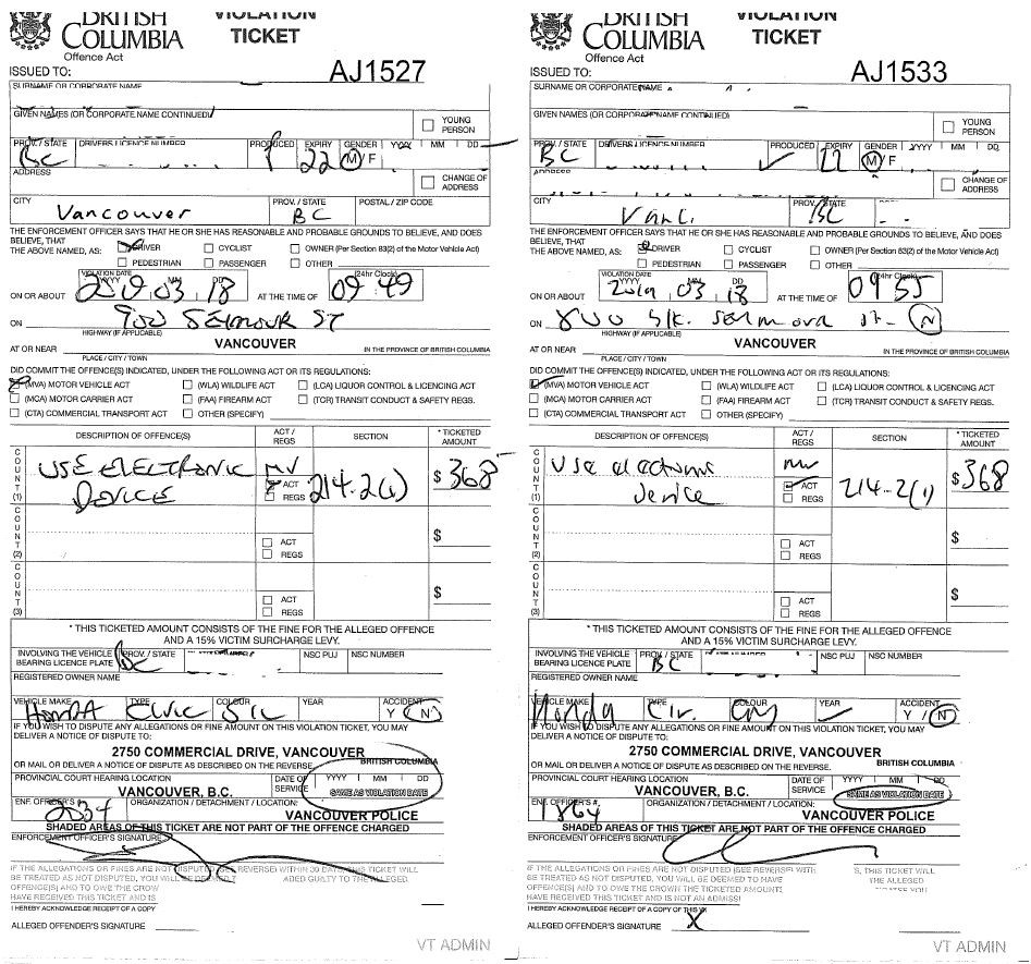 Courtesy: Vancouver police