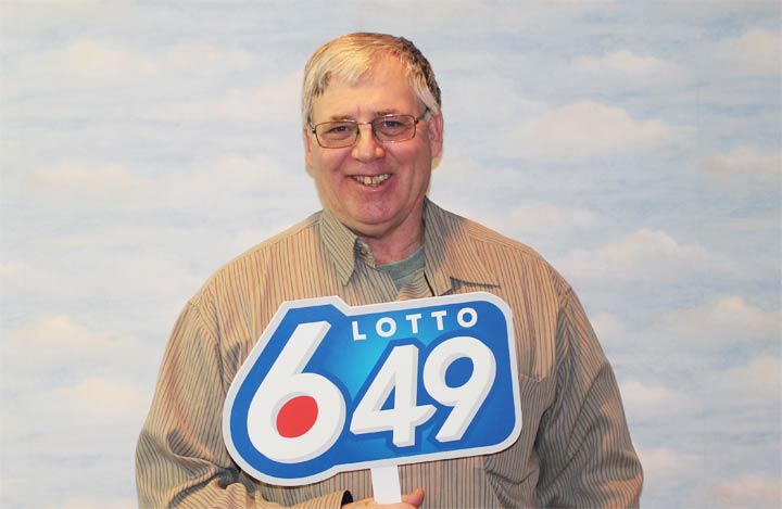 James Isbister, from Drake, Sask., won $1,000,000 with a Lotto 6-49 lottery ticket this past summer.