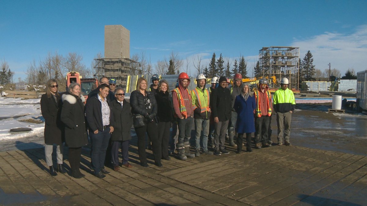 A housing announcement made in Sherwood Park, Alta. Friday, March 15, 2019.