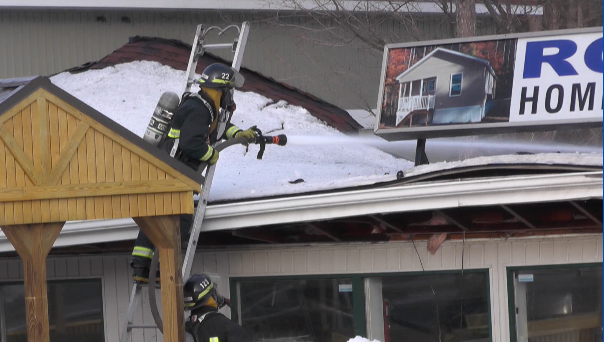 Fire damages business north of Young’s Point - image