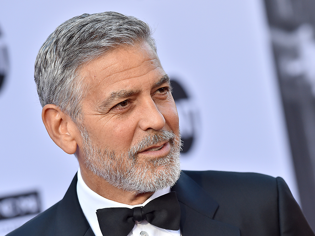 George Clooney arrives at the American Film Institute's 46th Life Achievement Award Gala Tribute to George Clooney on June 7, 2018, in Hollywood, Calif.
