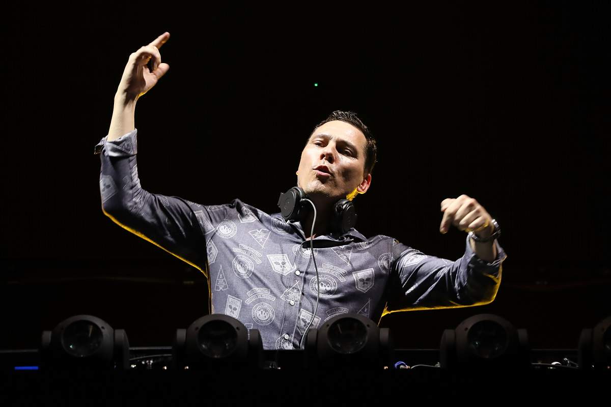 Tiesto performs during the 2018 Electric Zoo Festival at Randall’s Island on September 2, 2018 in New York City.