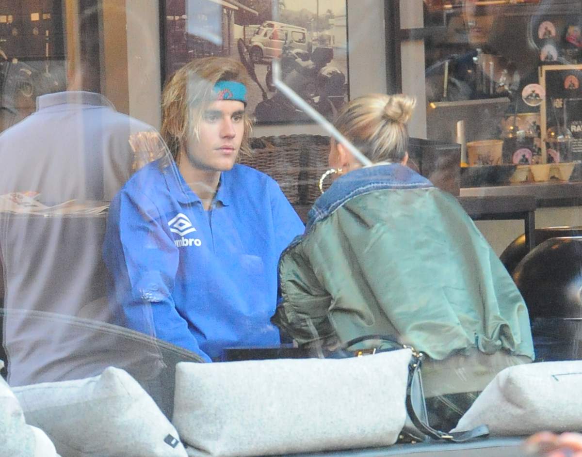 Justin Bieber and Hailey Baldwin seen out and about on Sept. 17, 2018, in London, England.