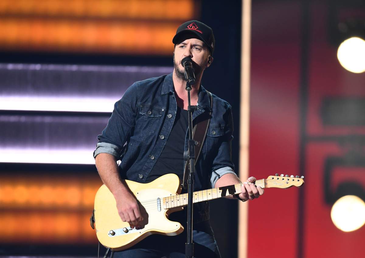 Luke Bryan at the 52nd annual CMA awards at the Bridgestone Arena in Nashville, Tenn. on Nov. 14, 2018.