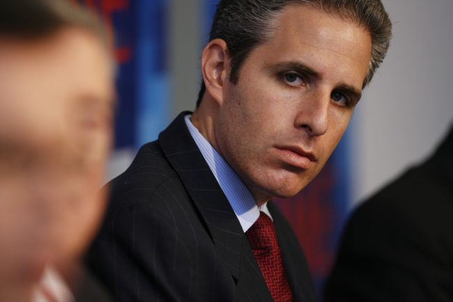 Journalist David Sirota speaks during CNN’s Media Conference For The Election of the President 2008 at the Time Warner Center in New York City, Oct. 14, 2008.