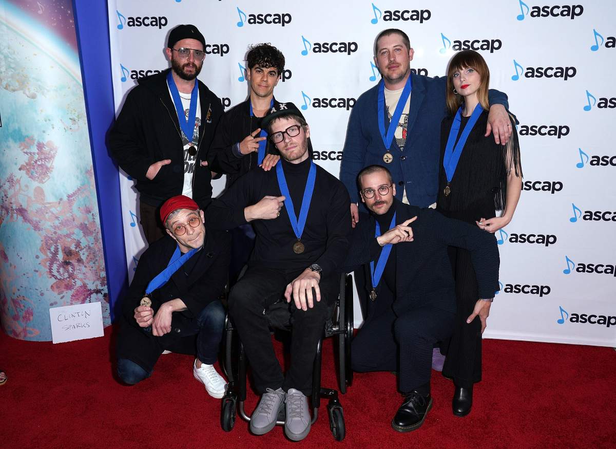 Members of the band Portugal. The Man attend the 2018 ASCAP Pop Music Awards on April 23, 2018, in Beverly Hills, Calif.