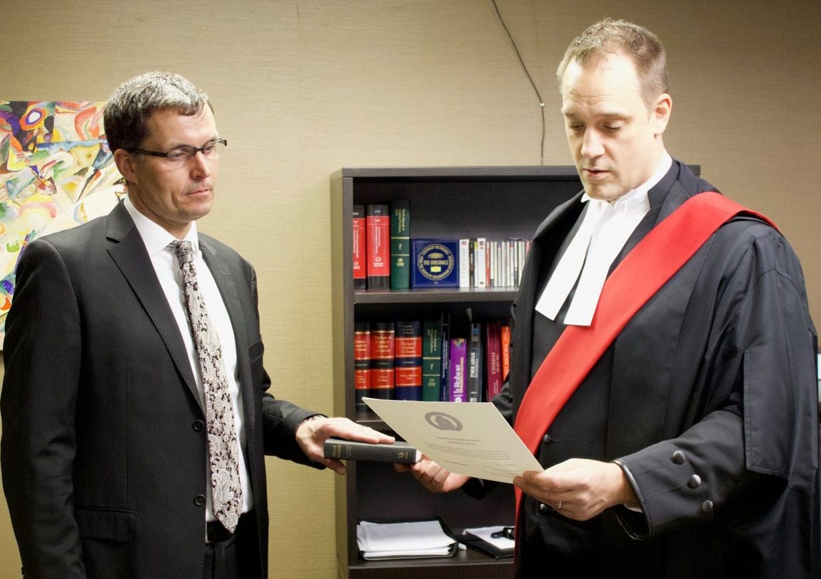 Gordon Cobey was officially sworn in as Guelph's new police chief on Friday morning.