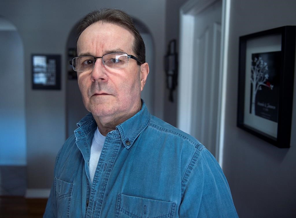 Glen Assoun, jailed for over 16 years for the knife murder of his ex-girlfriend in a Halifax parking lot, is seen at his daughter’s residence in Dartmouth, N.S. on Thursday, Feb. 28, 2019.