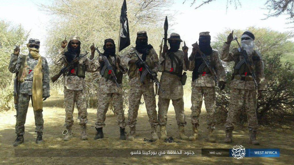 Photo of the Burkina Faso ISIS affiliate.