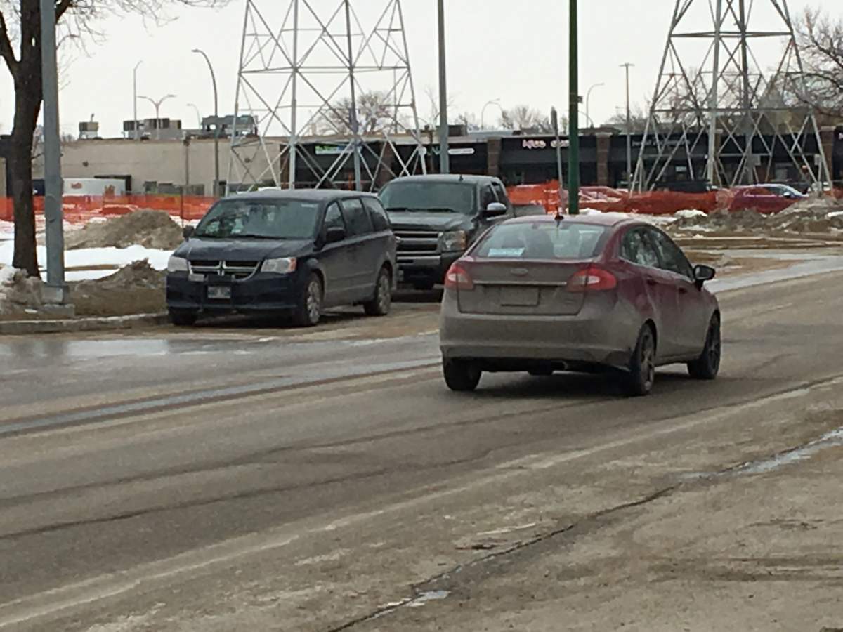 Photo radar van sits in front of Harrow School
