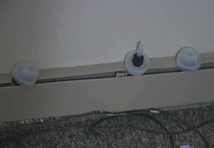 Air fresheners inside the unit David Miller rented in Vernon.