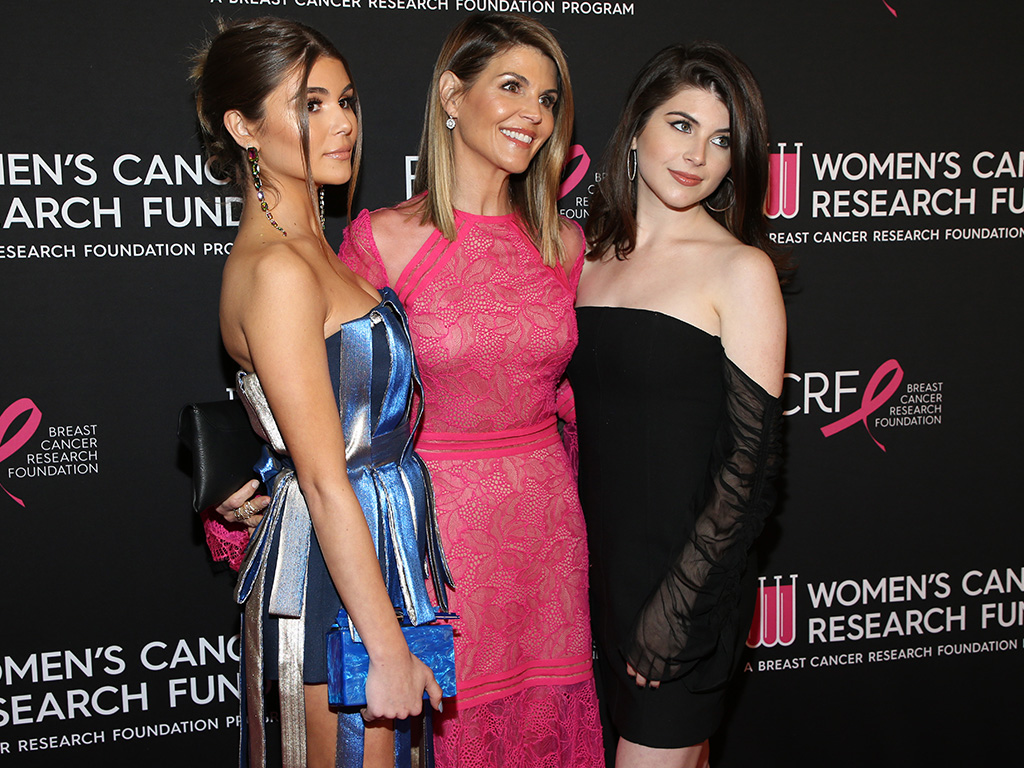Olivia Jade Giannulli, Lori Loughlin and Isabella Rose Giannulli attend The Women's Cancer Research Fund's An Unforgettable Evening Benefit Gala at the Beverly Wilshire Four Seasons Hotel on February 28, 2019 in Beverly Hills, California.