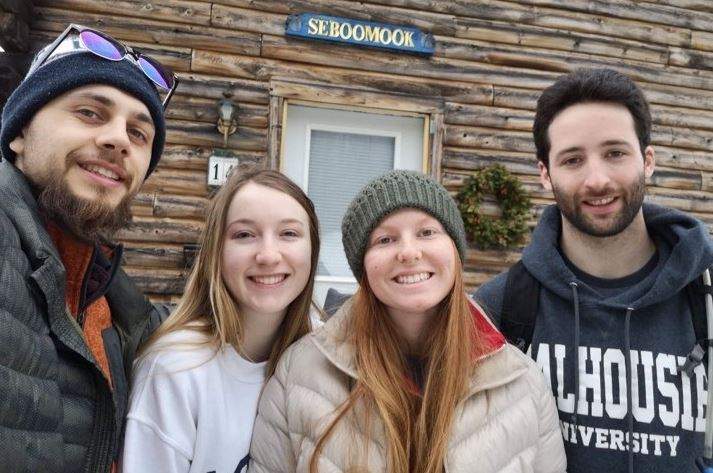 Jessica Lake-Crossley and three others were involved in the crash while returning from a hiking trip in the White Mountain area