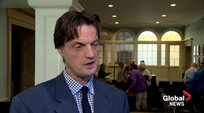 Mark Butler speaks to Global News in this undated file photograph. 