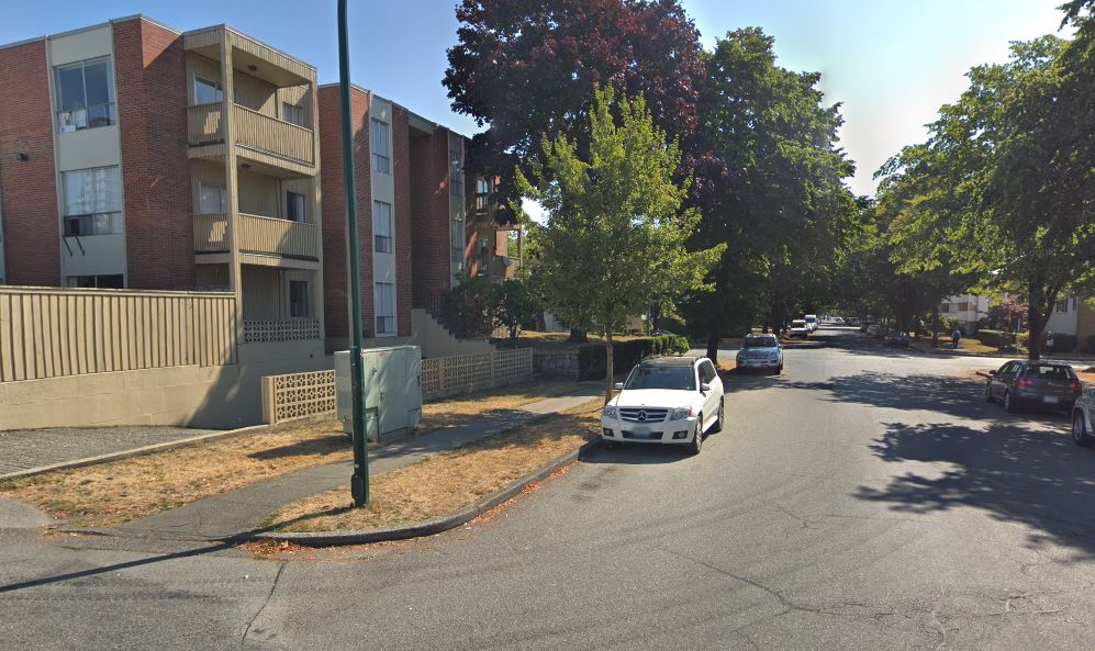 A view of the Marpole area where at least two women have reported being approached and threatened by a man.