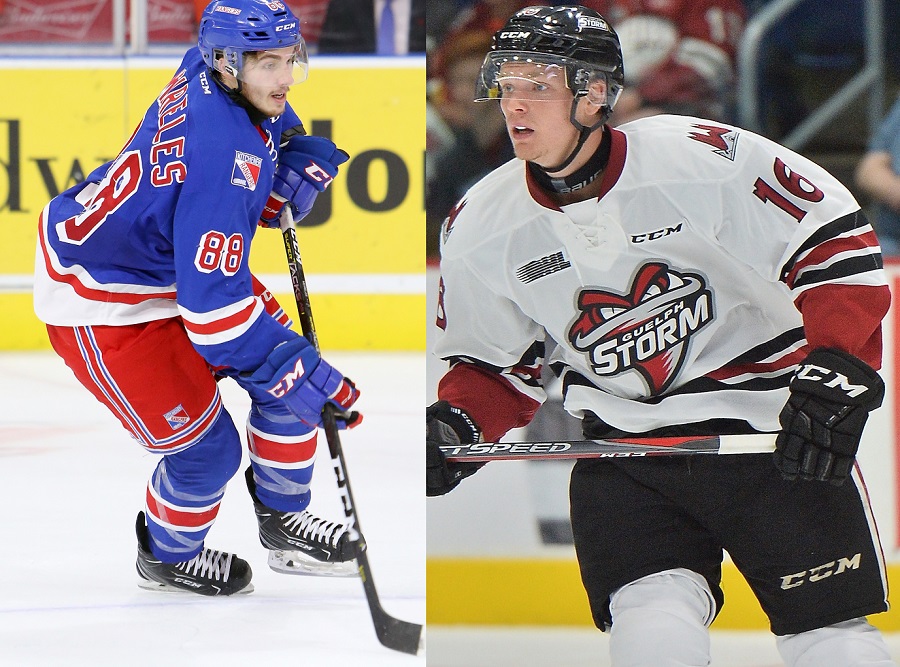 The Guelph Storm and Kitchener Rangers will meet in the first round of the OHL playoffs, starting March 22.