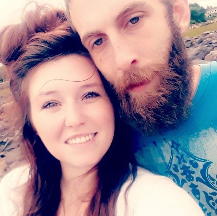 Joshawa Bentley and Katrena Schofield are seen in this undated photograph. 