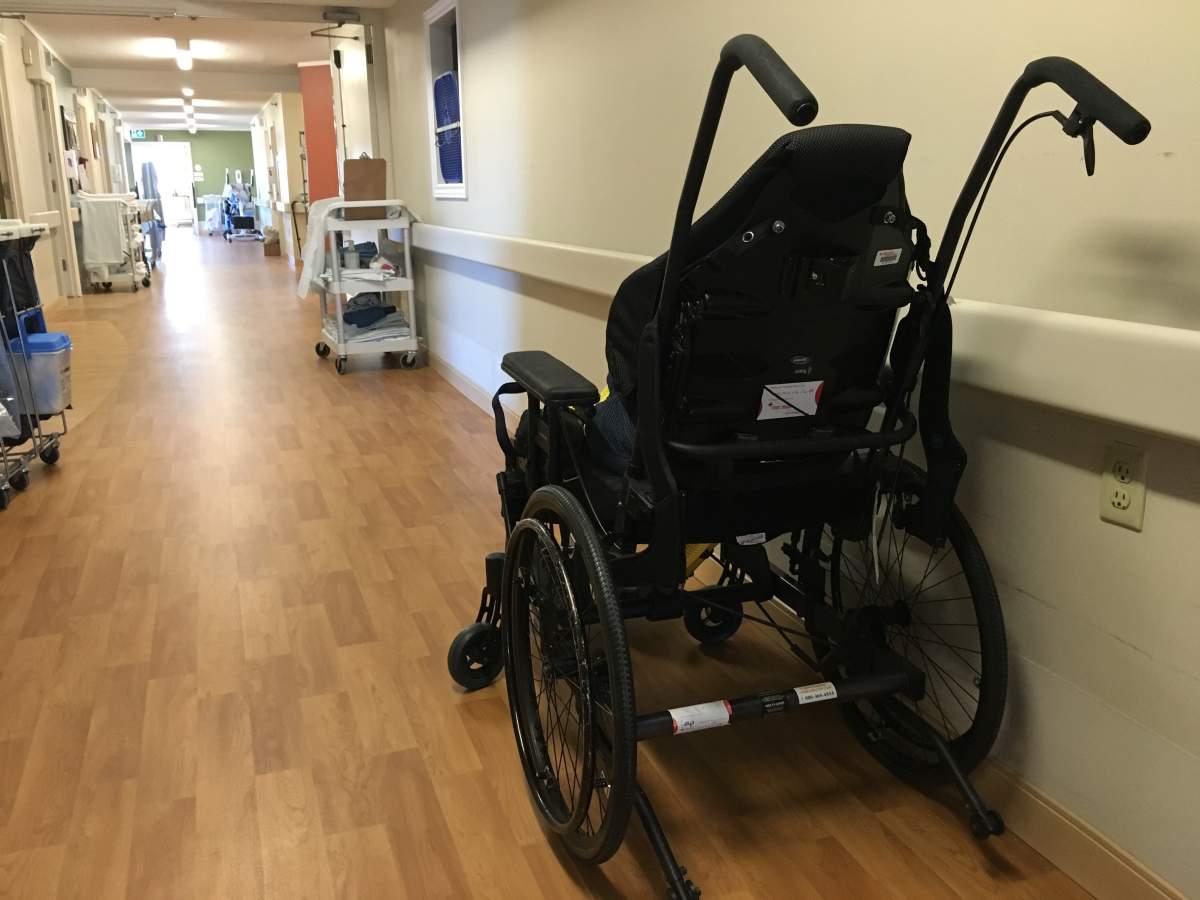 File photo of a long-term care facility.