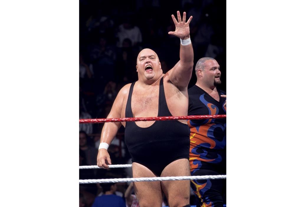 This image provided by WWE shows professional wrestler King Kong Bundy. (WWE via AP)