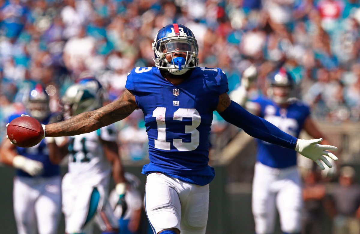 The Cleveland Browns have acquired receiver Odell Beckham Jr. in a trade with the New York Giants.