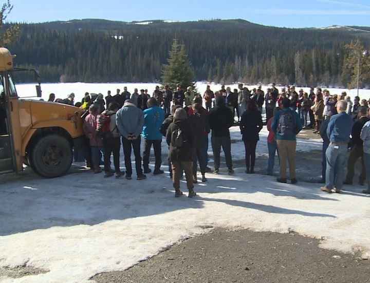 Scores of people attended the forum on Friday.