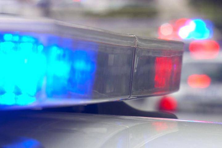 Police say officers spotted the suspect vehicle west of Penticton on Sunday afternoon and tried to pull it over, but that it fled at a high rate of speed.