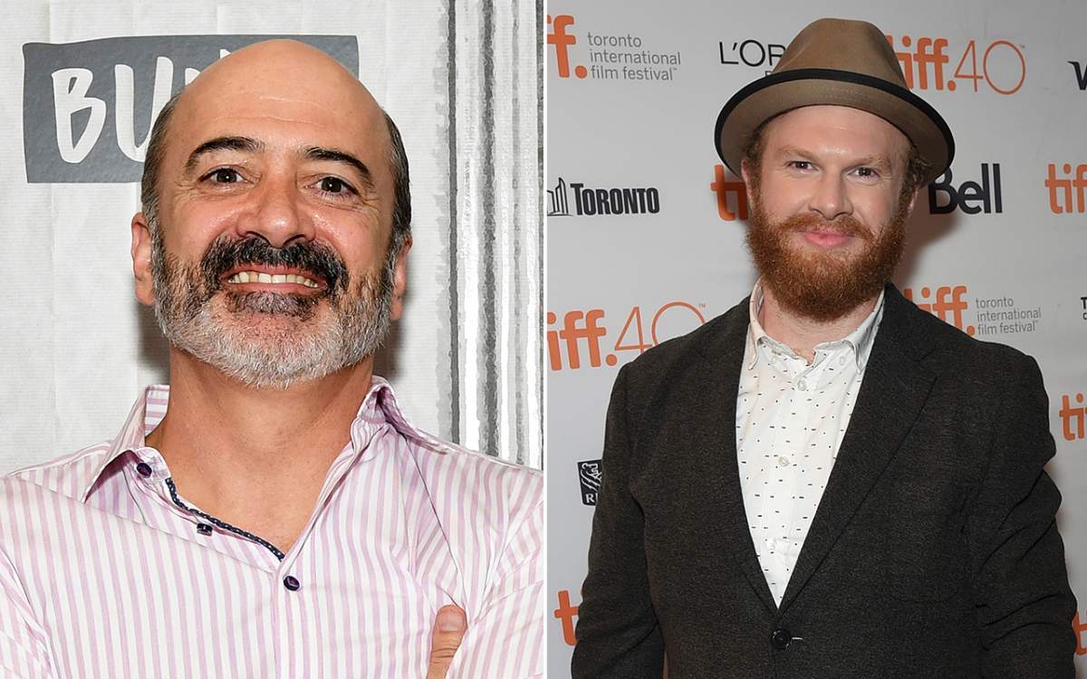 (L-R) Actor Matt Servitto and Henry Zebrowski.