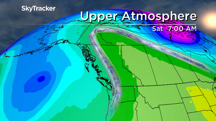Say goodbye to record heat as this massive upper ridge slides east.