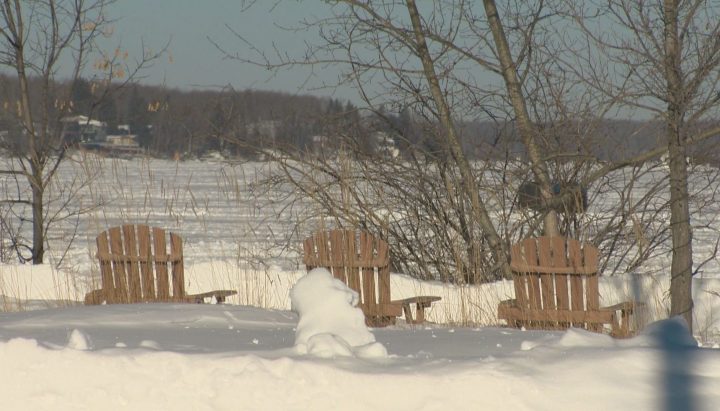 A 4.6-magnitude earthquake hit central Alberta near Sylvan Lake (pictured) and Red Deer just before 6 a.m. on Monday, according to Natural Resources Canada