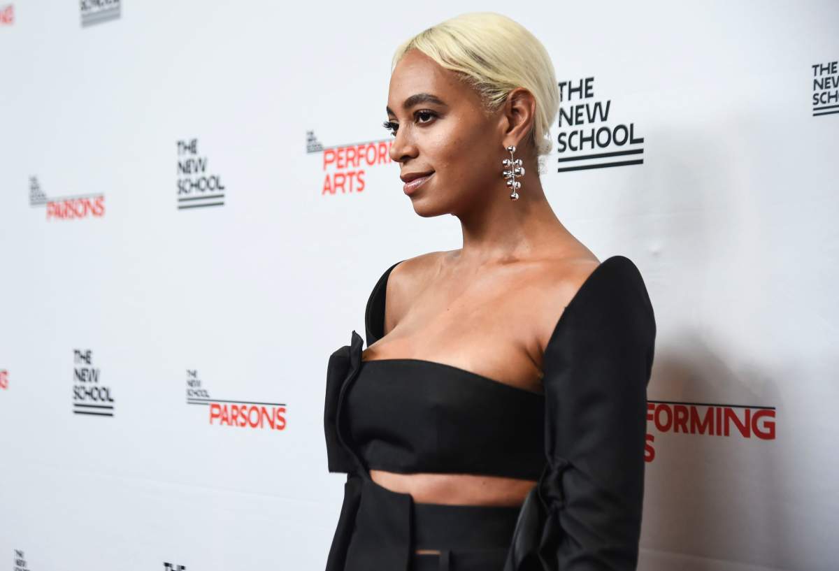 Solange Knowles attends the 70th Annual Parsons Benefit at Pier Sixty at Chelsea Piers on May 21, 2018, in New York City.