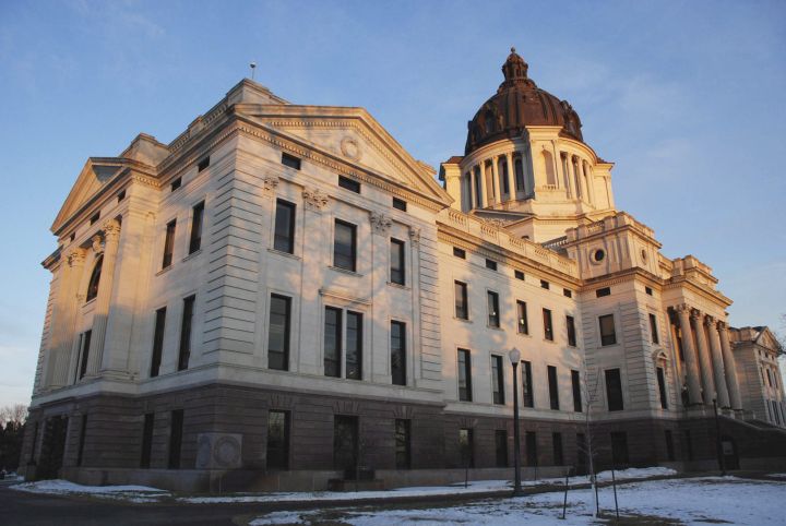 This Dec. 27, 2013 file photo shows the South Dakota State Capitol in Pierre, S.D. 