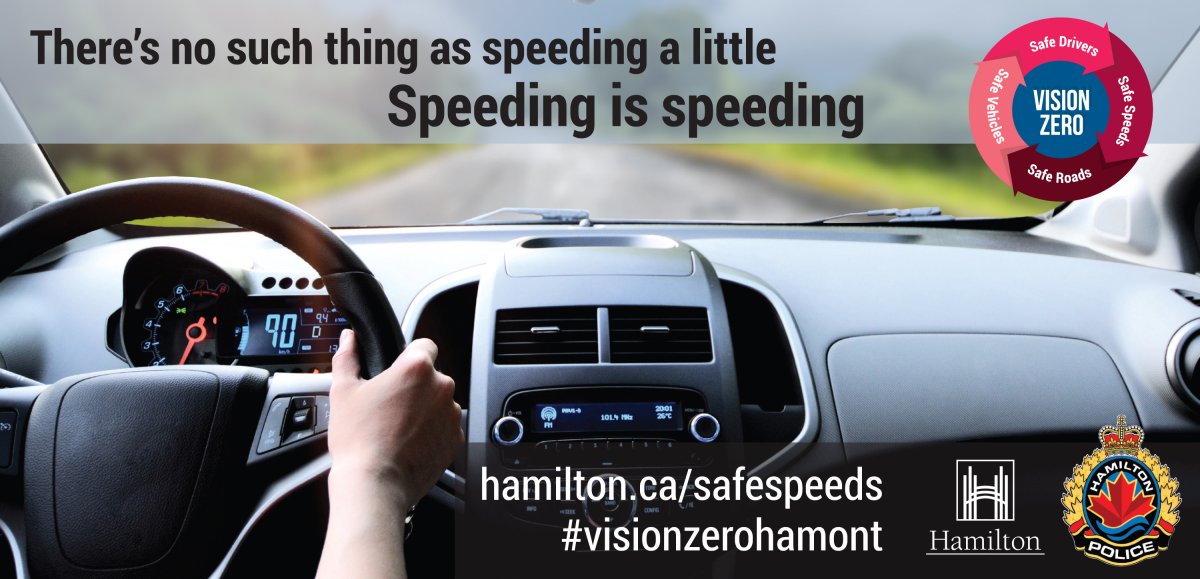 The City of Hamilton is partnering with police to reduce the number of speeding motorists.