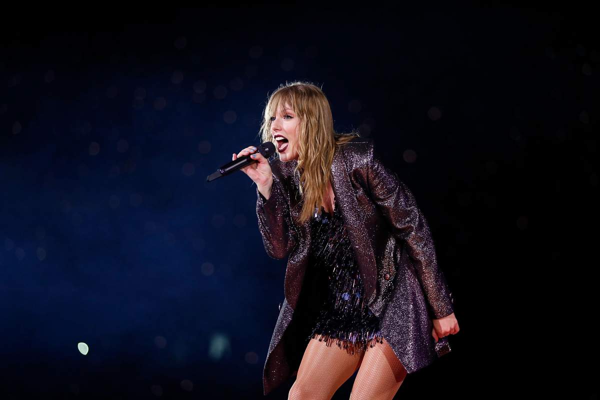 Taylor Swift performs at The Gabba on Nov. 6, 2018, in Brisbane, Australia.